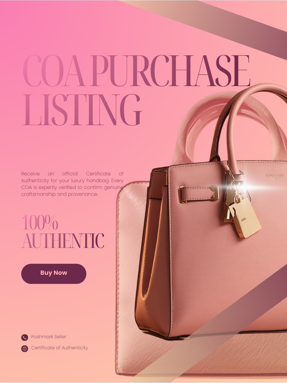 COA By Real Authentication Add-On for Luxury Brands